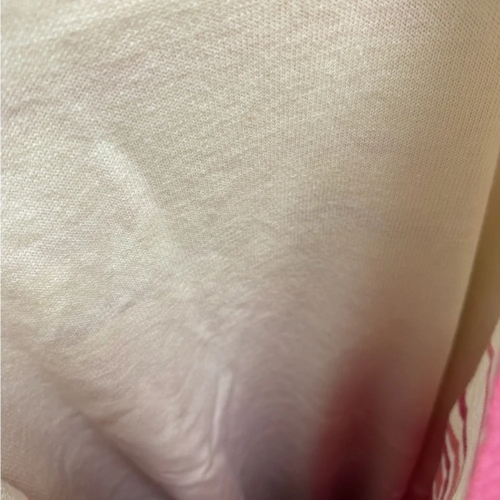 EUC Alfred Dunner Cream And White Layered Striped Sweater | Plus Size 3X - Picture 6 of 7